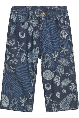 Roberto Cavalli Jeans mit grafischem Print
