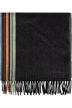 Paul Smith Kaschmirschal mit Signature-Streifen