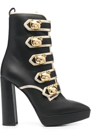Moschino Stiefel mit Teddy