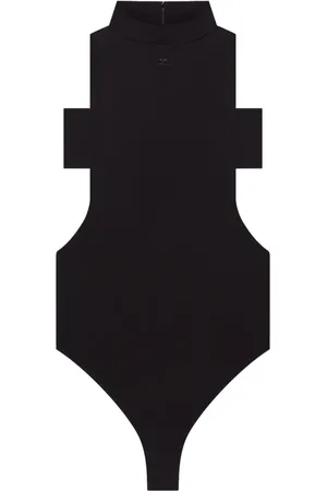 Courrèges Body mit Stehkragen