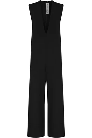 Gloria Coelho Jumpsuit mit V-Ausschnitt
