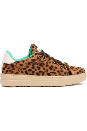 Roberto Cavalli Sneakers mit Leoparden-Print