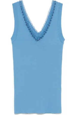 P.A.R.O.S.H. Geripptes Tanktop