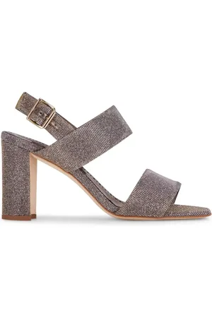 Manolo Blahnik Sandalen mit Blockabsatz