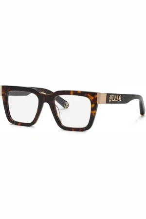 Philipp Plein Brille in Schildpattoptik