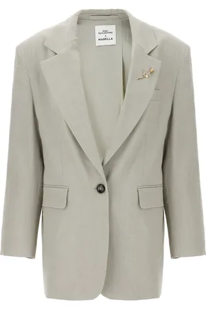 MARELLA X Emily Ratajkowski einreihiger Blazer