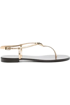 Giuseppe Zanotti Flache Camelie Sandalen
