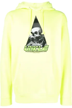 Pleasures Hoodie mit "Unkle"-Print