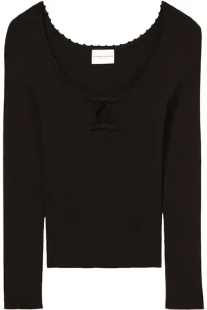 Claudie Pierlot Fein gestricktes Oberteil