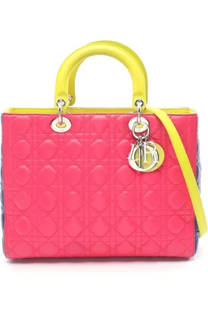 Dior 2000 große Lady Dior Handtasche