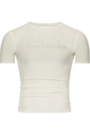 Ludovic De Saint Sernin T-Shirt mit Logo-Verzierung