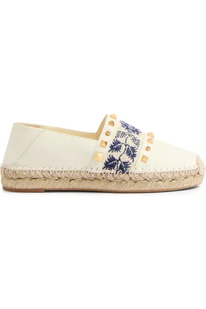 VALENTINO GARAVANI Espadrilles mit Traubenstickerei 20mm