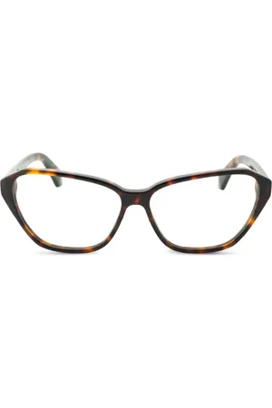 OFF-WHITE Brille in Schildpattoptik