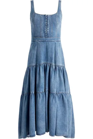 ALICE+OLIVIA Diana Midikleid
