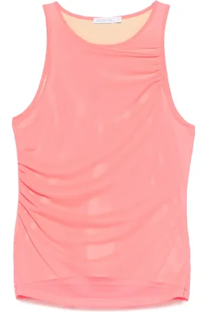 Patrizia Pepe Trägershirt aus Mesh