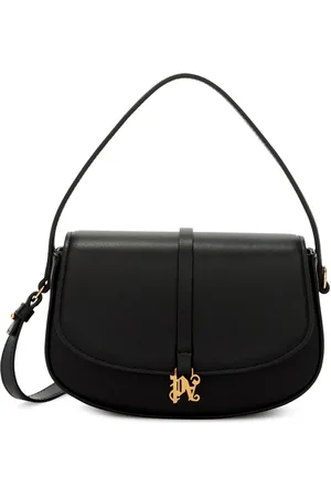 Palm Angels Lockbag Schultertasche aus Leder