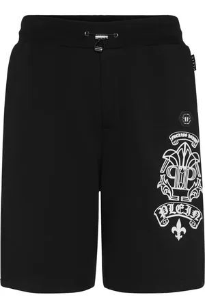Philipp Plein Joggingshorts mit Logo-Print