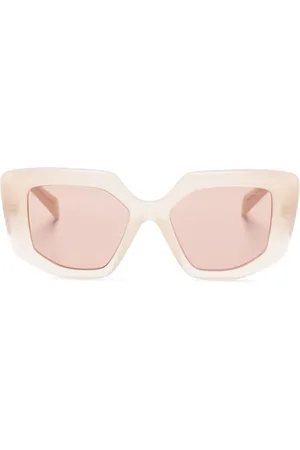 Prada Sonnenbrille mit geometrischem Gestell