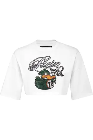 Philipp Plein T-Shirt mit Strassverzierung
