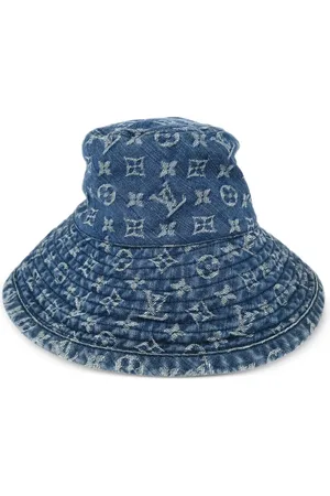 LOUIS VUITTON 1990-2000s Jeans-Fischerhut mit Monogramm