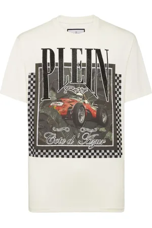 Philipp Plein T-Shirt mit Racing-Print