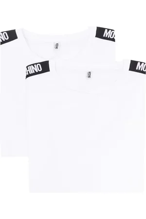 Moschino Set aus zwei T-Shirts mit Logo