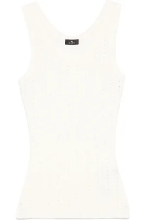 Etro Oberteil aus Pointelle-Strick