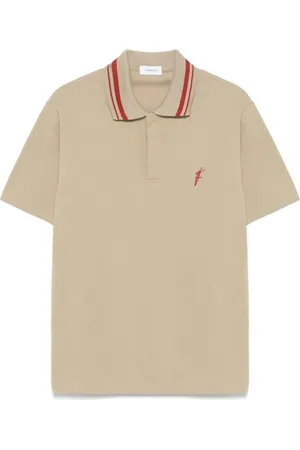 Salvatore Ferragamo Poloshirt mit Logo-Stickerei