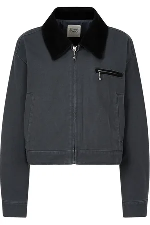 Studio Tomboy Cropped-Jacke aus Canvas