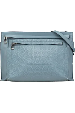 Loewe 2015 Repeat Anagram Double T Pouch Umhängetasche aus Leder