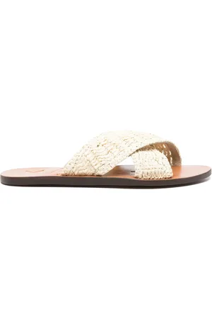 MANEBI Ballerinas aus Raffiabast