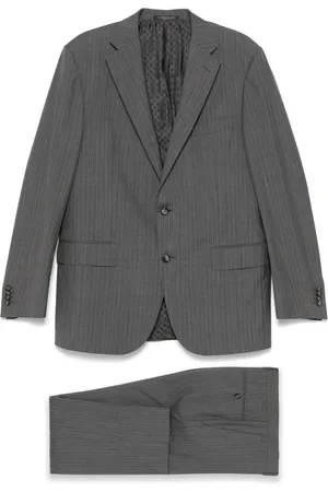 corneliani Gestreifter Anzug