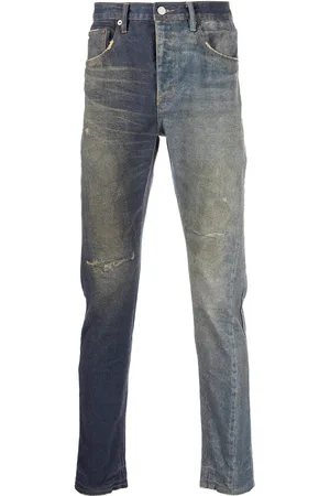 Purple Brand Tief sitzende Slim-Fit-Jeans