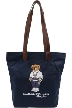 Ralph Lauren Tote Bag mit Polo Bear-Motiv