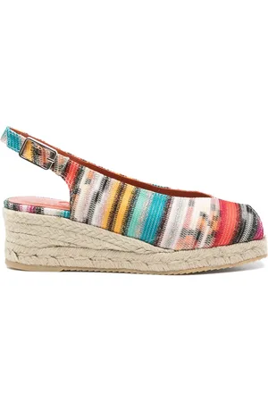 Missoni Gestreifte Espadrilles 45mm