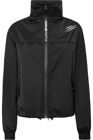 Philipp Plein Scratch Cropped-Windbreaker