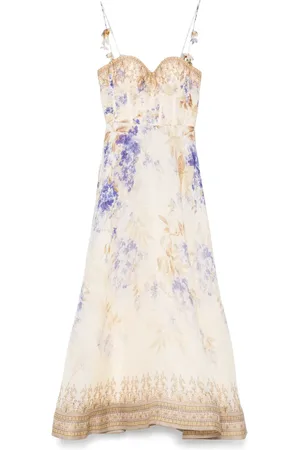ZIMMERMANN Dawning Midikleid