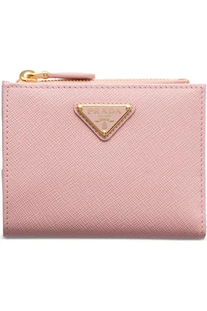 Prada Kleines Portemonnaie aus Saffiano-Leder