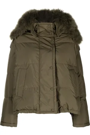 YVES SALOMON Gefütterte Kapuzenjacke