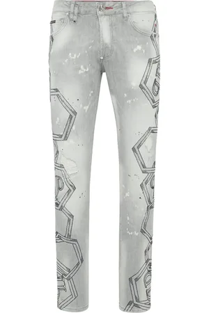 Philipp Plein Jeans mit Kristallverzierung