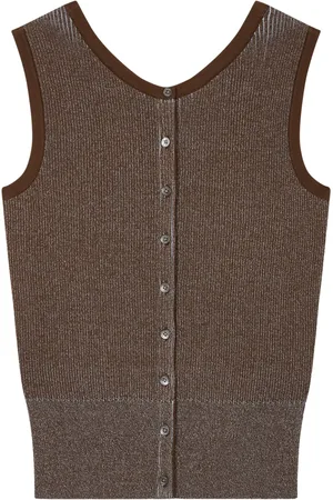 Studio Tomboy Geripptes Top