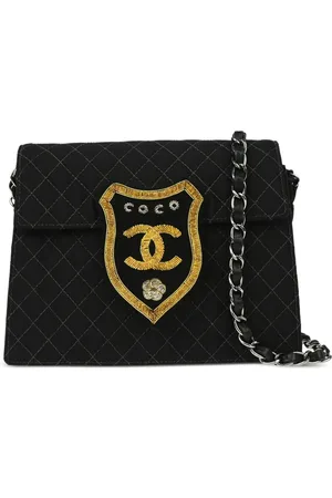 CHANEL 2005 Emblem Schultertasche