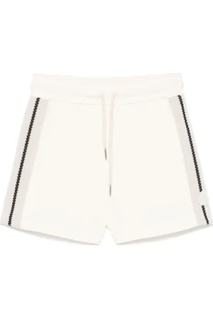 Moncler Joggingshorts mit gestricktem Besatz