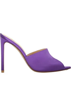 Francesco Russo Mules aus Leder 115mm
