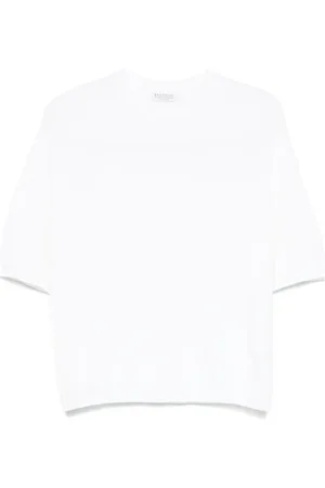 Brunello Cucinelli Gestricktes T-Shirt