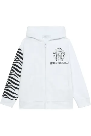 Roberto Cavalli Kapuzenjacke mit Reißverschluss
