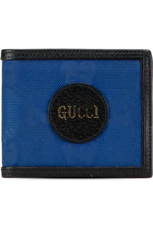 Gucci 2016-2024 kleine Off the Grid Portemonnaie aus Nylon mit GG