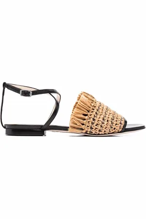 Fabiana Filippi Sandalen aus Bast