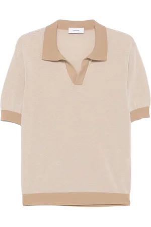 LARDINI T-Shirt aus meliertem Strick