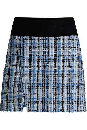 HUGO BOSS Minirock aus Tweed